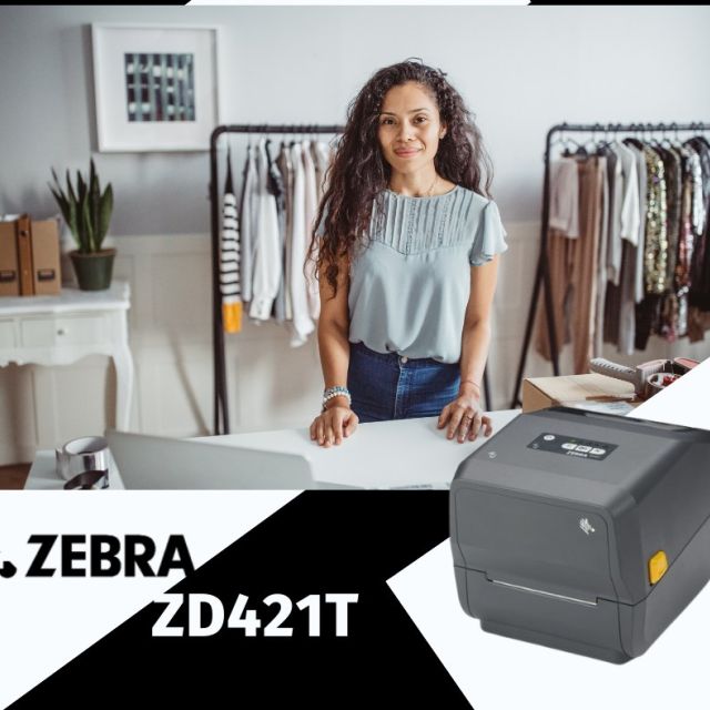 Eπιτραπέζιος θερμικός εκτυπωτής ετικετών Zebra ZD421T