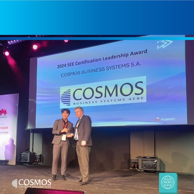 Διπλή διάκριση για την Cosmos Business Systems από την Huawei