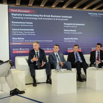 Όμιλος ΟΤΕ: Ο Γ. Κωνσταντινίδης για τις επενδύσεις στην ψηφιακή οικονομία