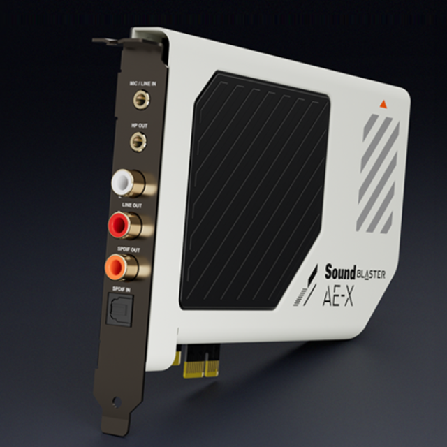 Sound Blaster AE-X: Εσωτερική κάρτα ήχου PCle από την Creative