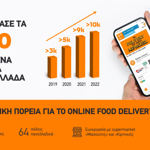 Πάνω από 10.000 καταστήματα συνεργάζονται με το BOX