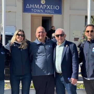 Η Hellas Sat ενισχύει την Σαντορίνη