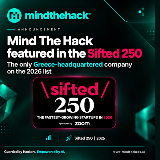 Η Mind The Hack είναι η μοναδική ελληνική εταιρεία στη λίστα Sifted 250