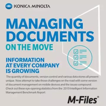 Έξυπνη διαχείριση εγγράφων από την Konica Minolta