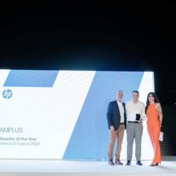 Η AMPLUS διακρίθηκε από την HP για Ελλάδα και Κύπρο
