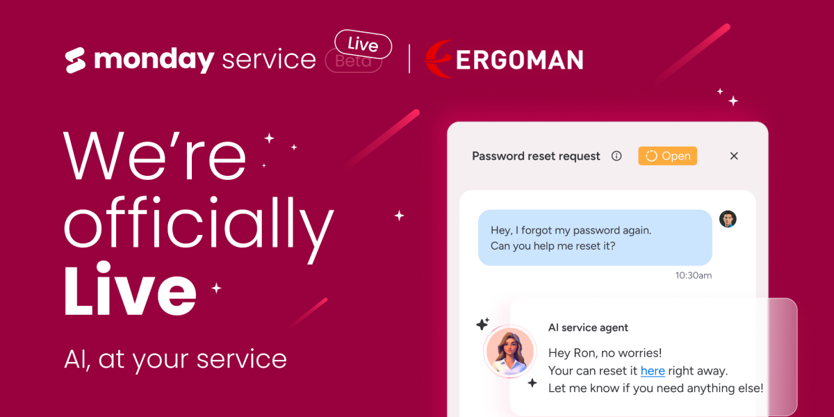 Η Ergoman παρουσιάζει το monday service