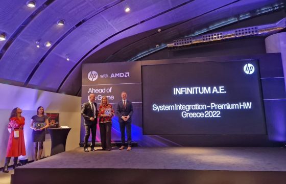 H Infinitum απέσπασε 3 βραβεία από την HP