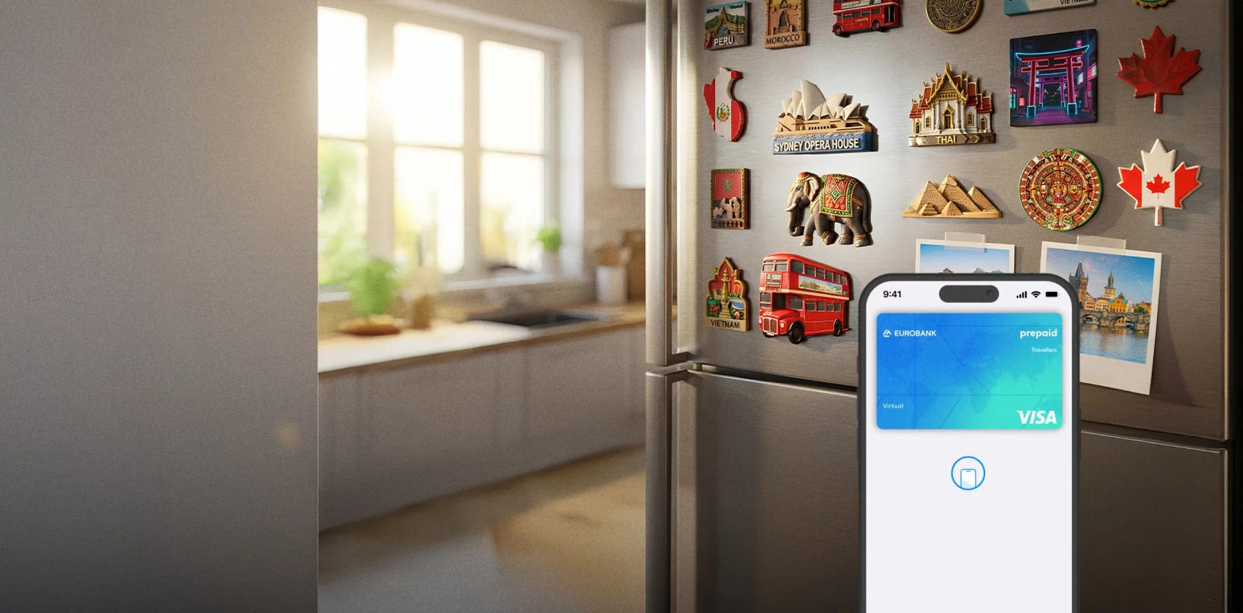 Νέα άυλη προπληρωμένη κάρτα από την Eurobank 