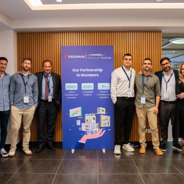 Ergoman & monday.com παρουσίασαν το μέλλον της έξυπνης παραγωγικότητας