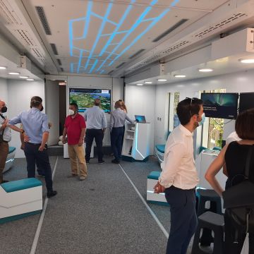 Siemens Mobility<br>Το Truck in Mainline Roadshow έκανε στάση στην Αθήνα