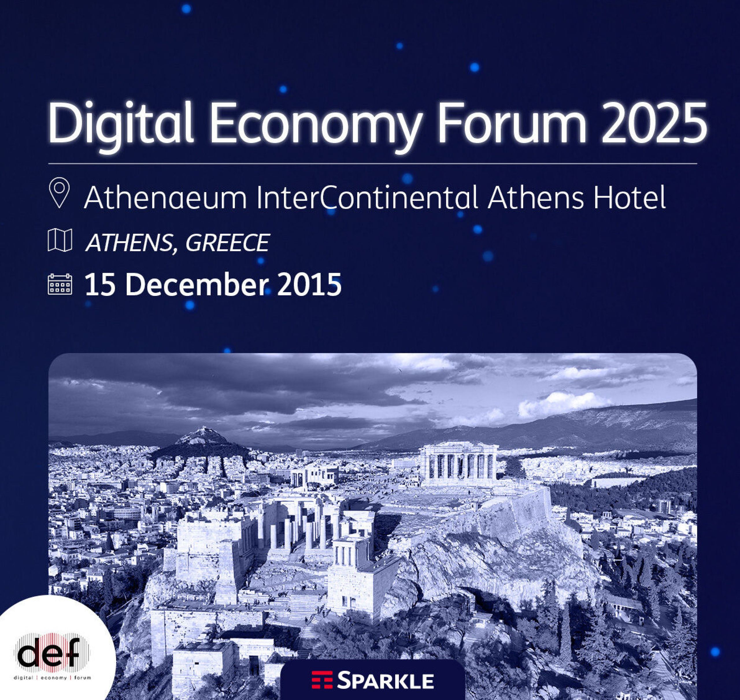 Η Sparkle συμμετέχει στο Digital Economy Forum 2025