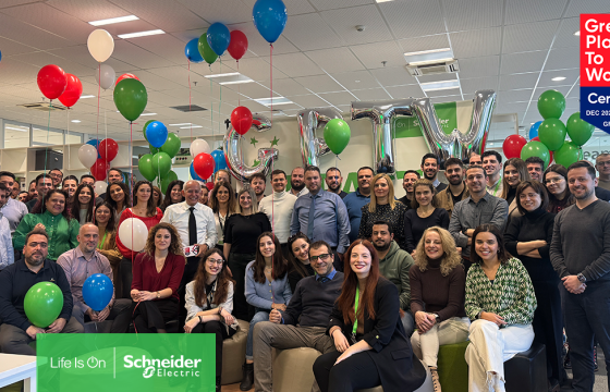 2η συνεχή χρονιά Great Place to Work η Schneider Electric